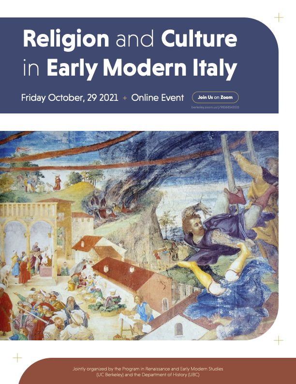 Religion and Culture in Early Modern Italy